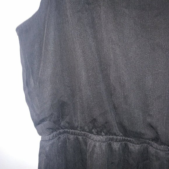 No Boundaries Womens Cocktail Dress Black Elastic Waist Lace Flow Back XXL - Picture 3 of 7